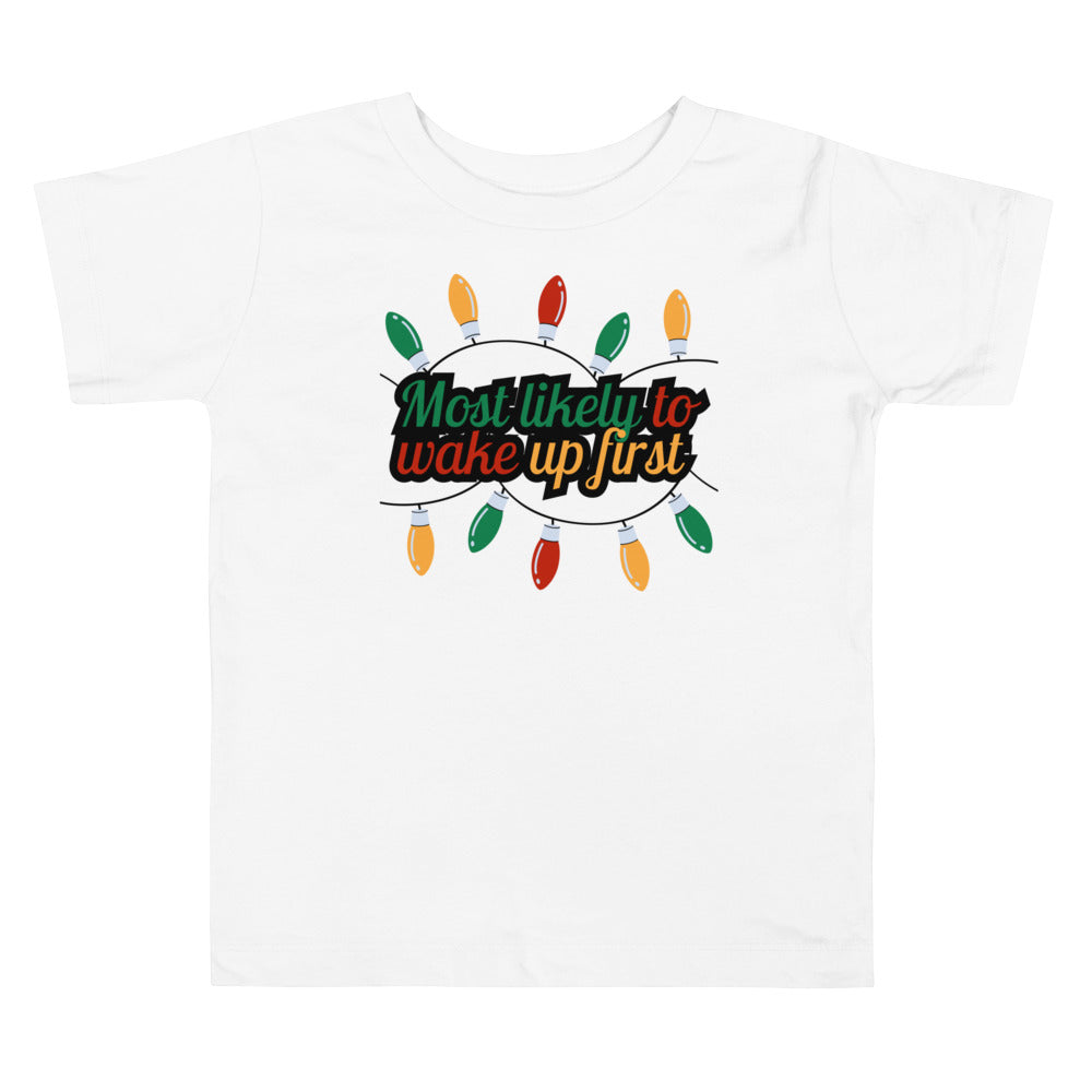 Toddler early riser Short Sleeve Tee