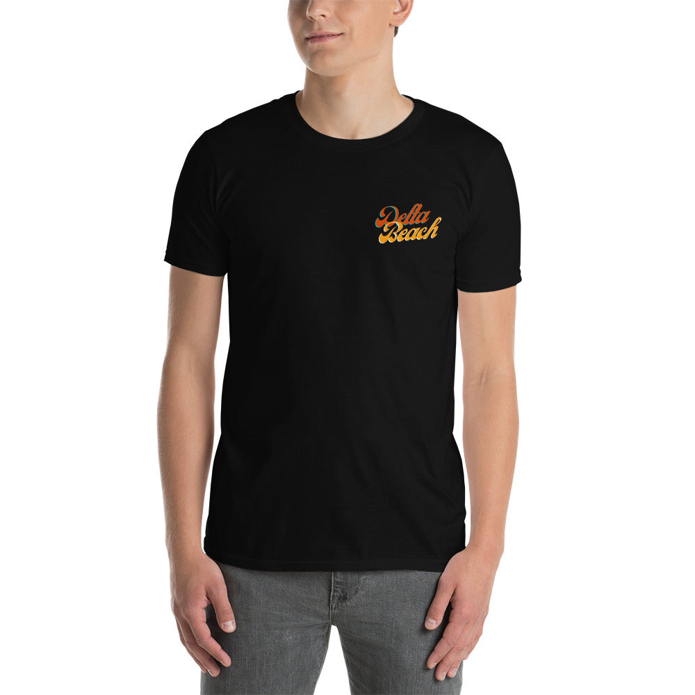 Delta Beach Pelican Short-Sleeve Unisex T-Shirt