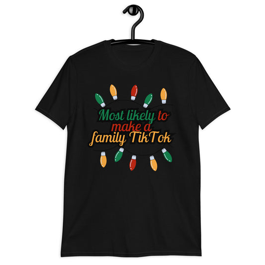 TikTok Short-Sleeve Unisex T-Shirt