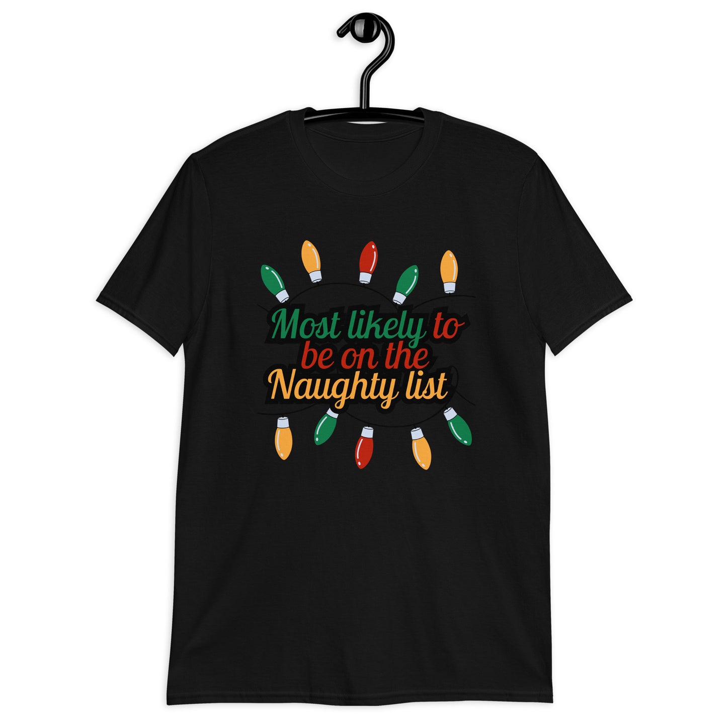 Naughty list Short-Sleeve Unisex T-Shirt