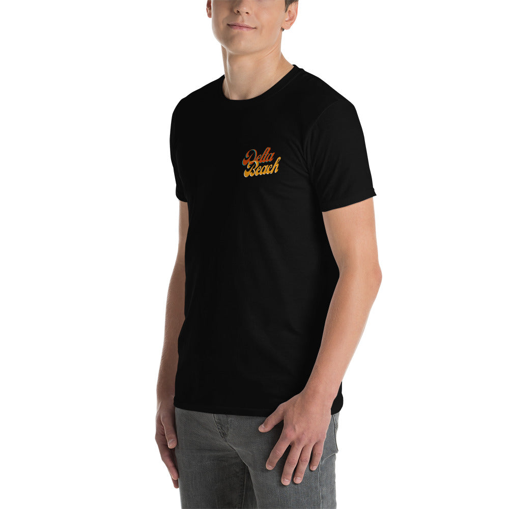 Delta Beach Pelican Short-Sleeve Unisex T-Shirt