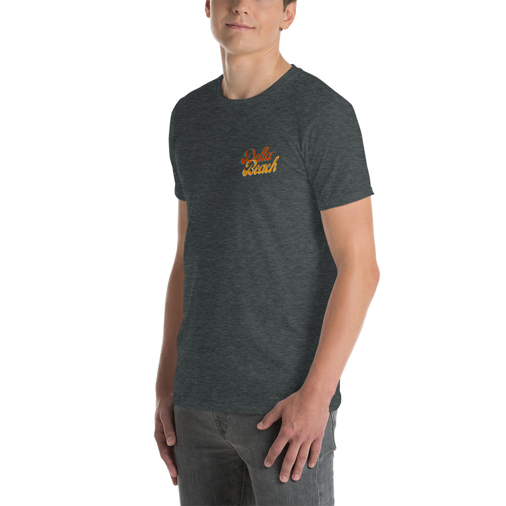 Delta Beach Pelican Short-Sleeve Unisex T-Shirt