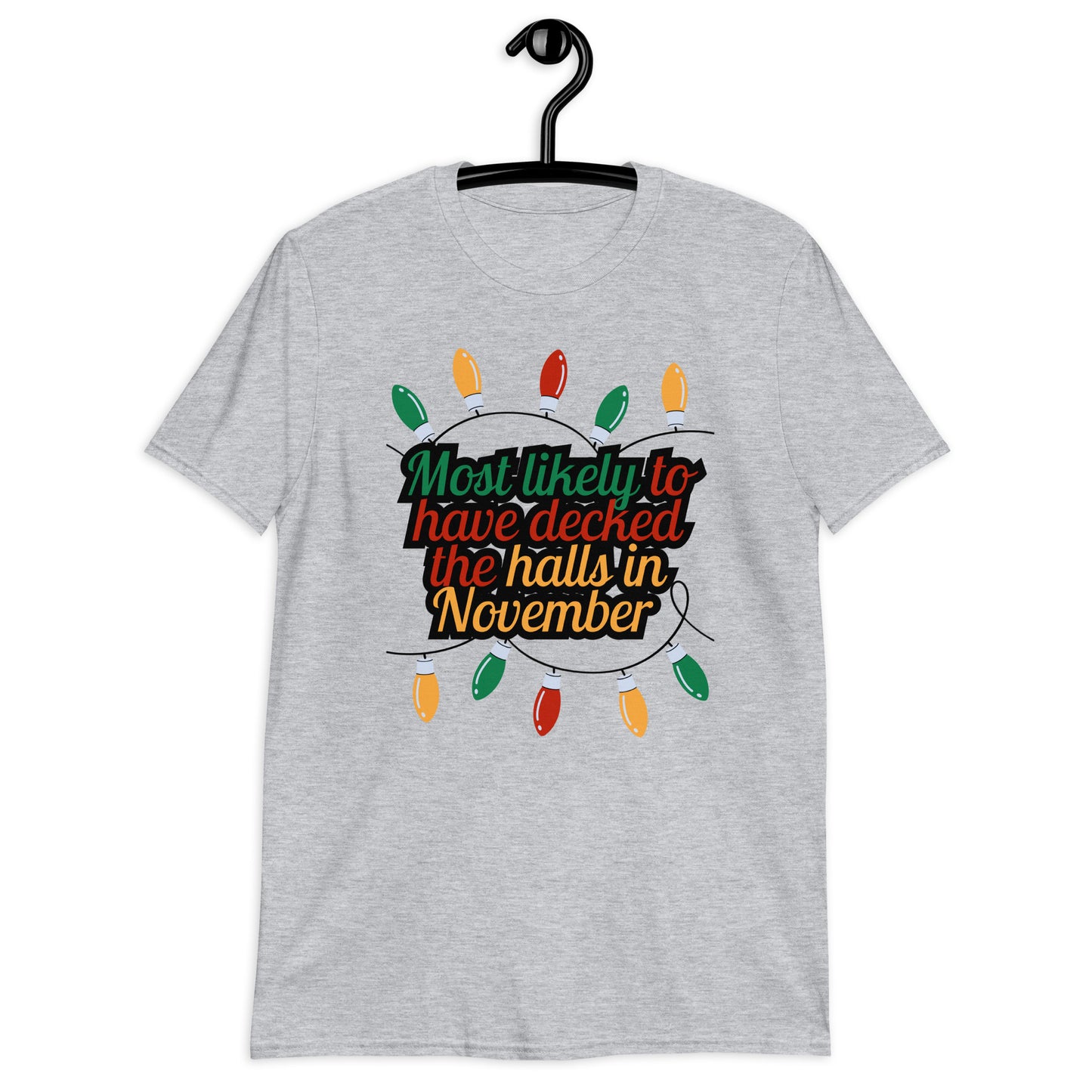 Decked the halls Short-Sleeve Unisex T-Shirt