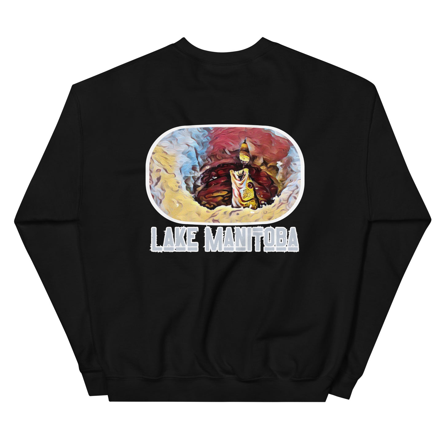 Ice fishing Unisex Sweatshirt