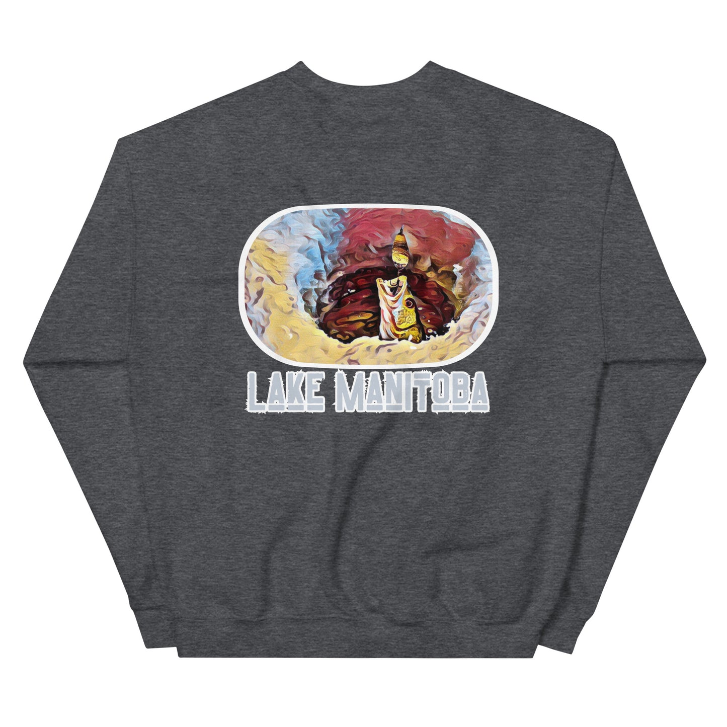 Ice fishing Unisex Sweatshirt