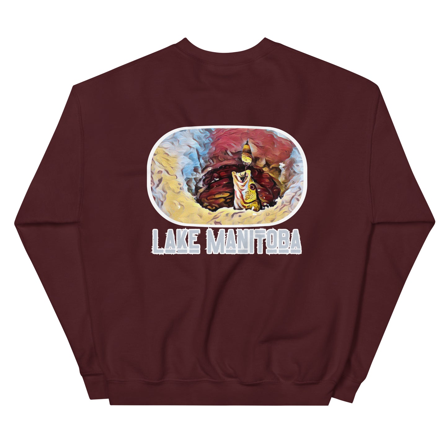 Ice fishing Unisex Sweatshirt