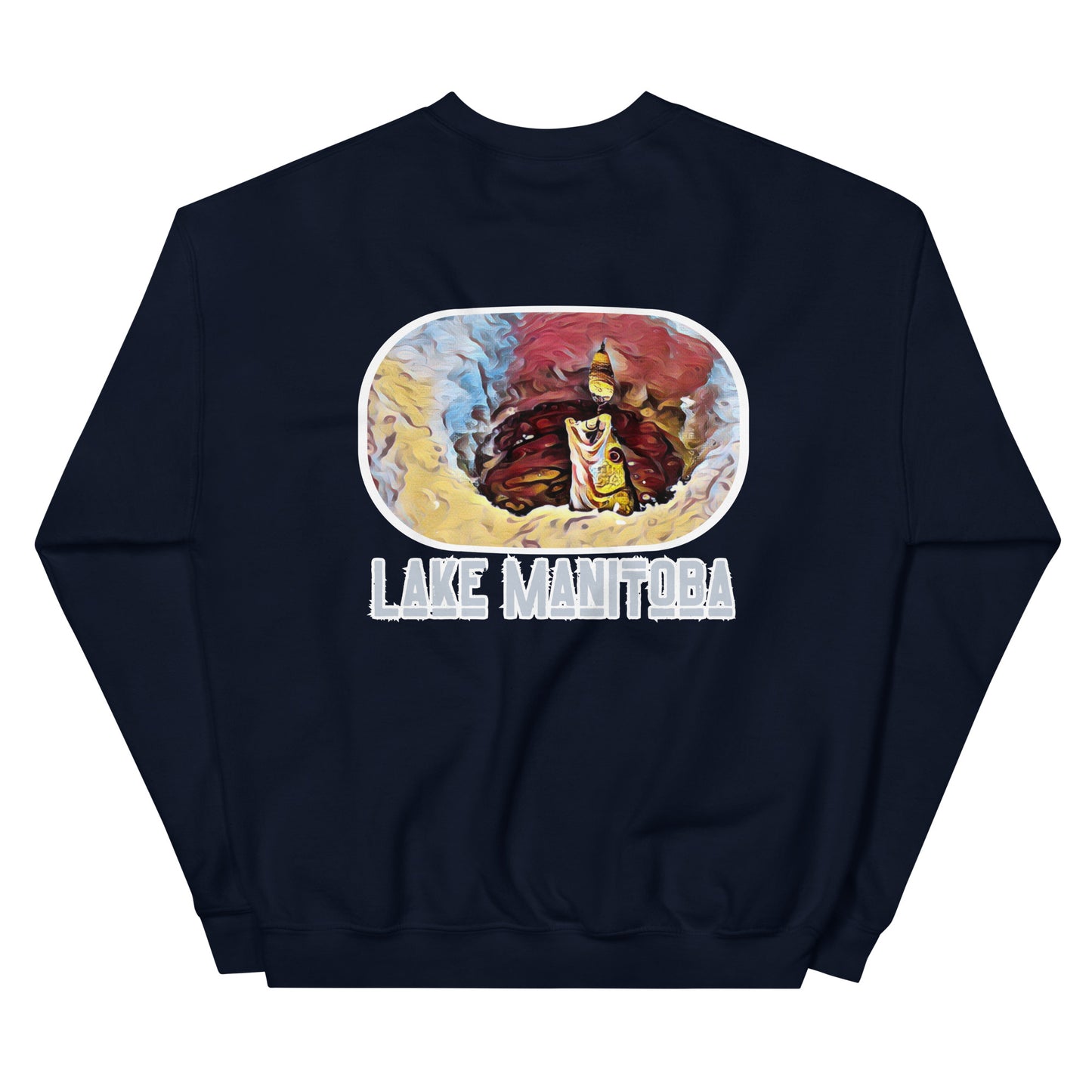 Ice fishing Unisex Sweatshirt