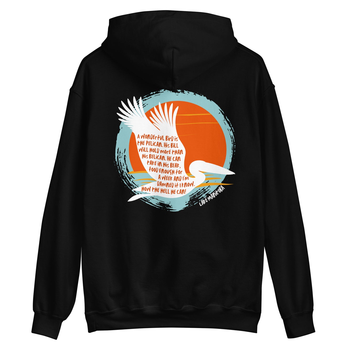 Delta Beach Pelican Unisex Hoodie