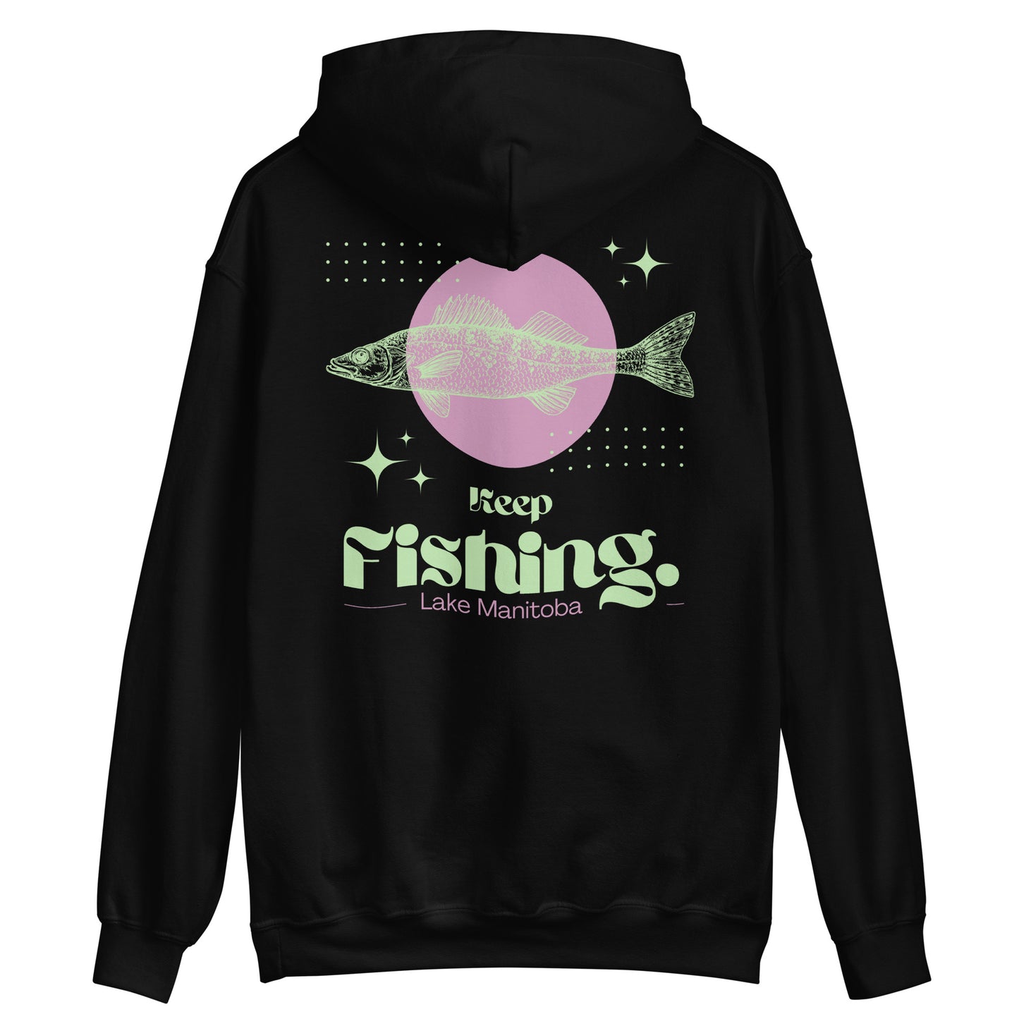 Keep fishing walleye Unisex Hoodie