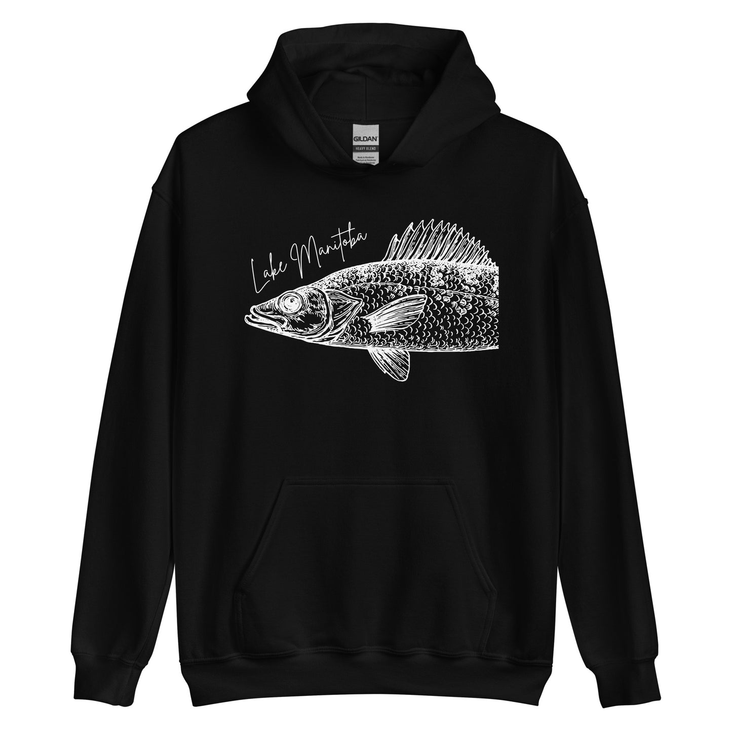 Lake MB walleye catch ya later Unisex Hoodie