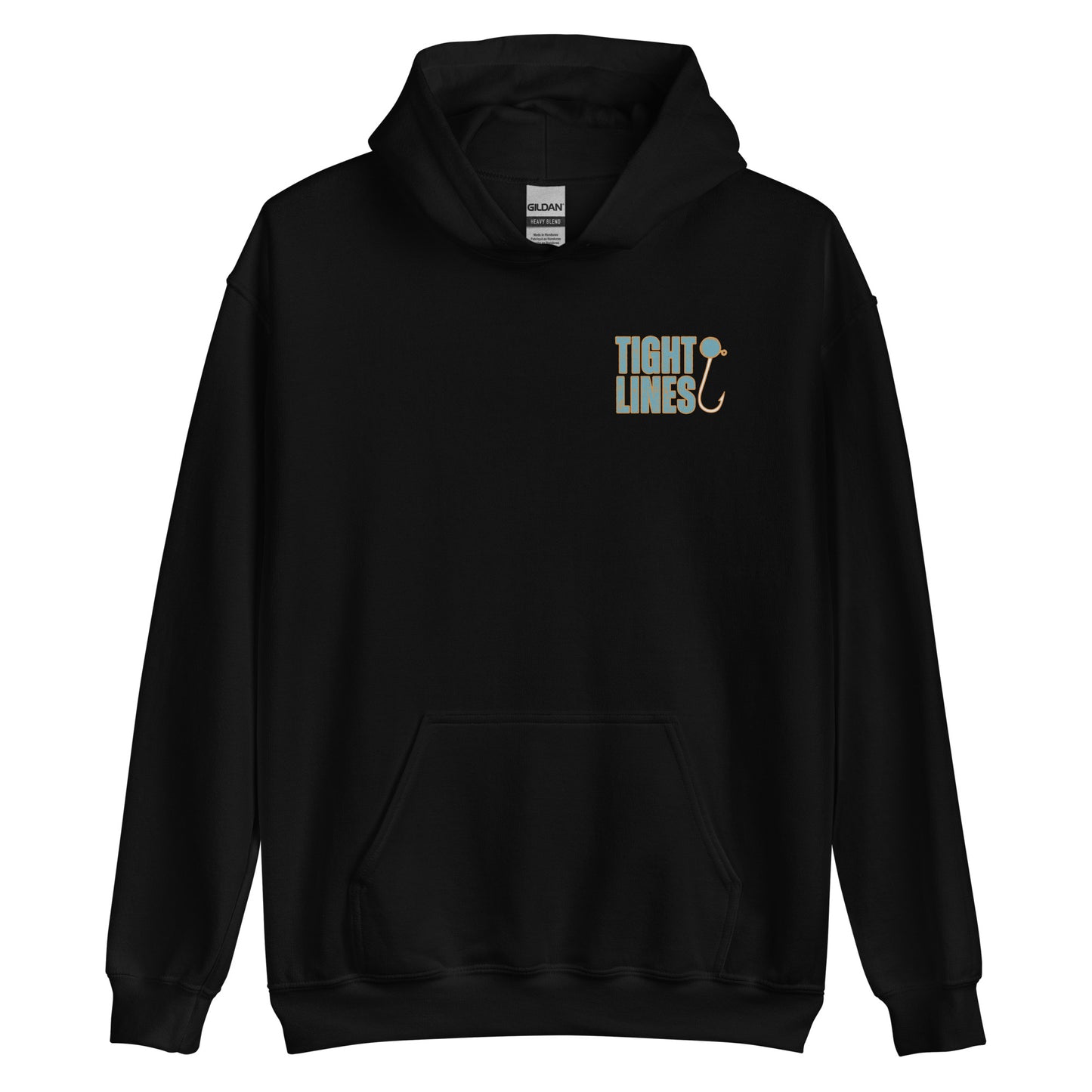 Ice fish Lake MB -tight lines Unisex Hoodie