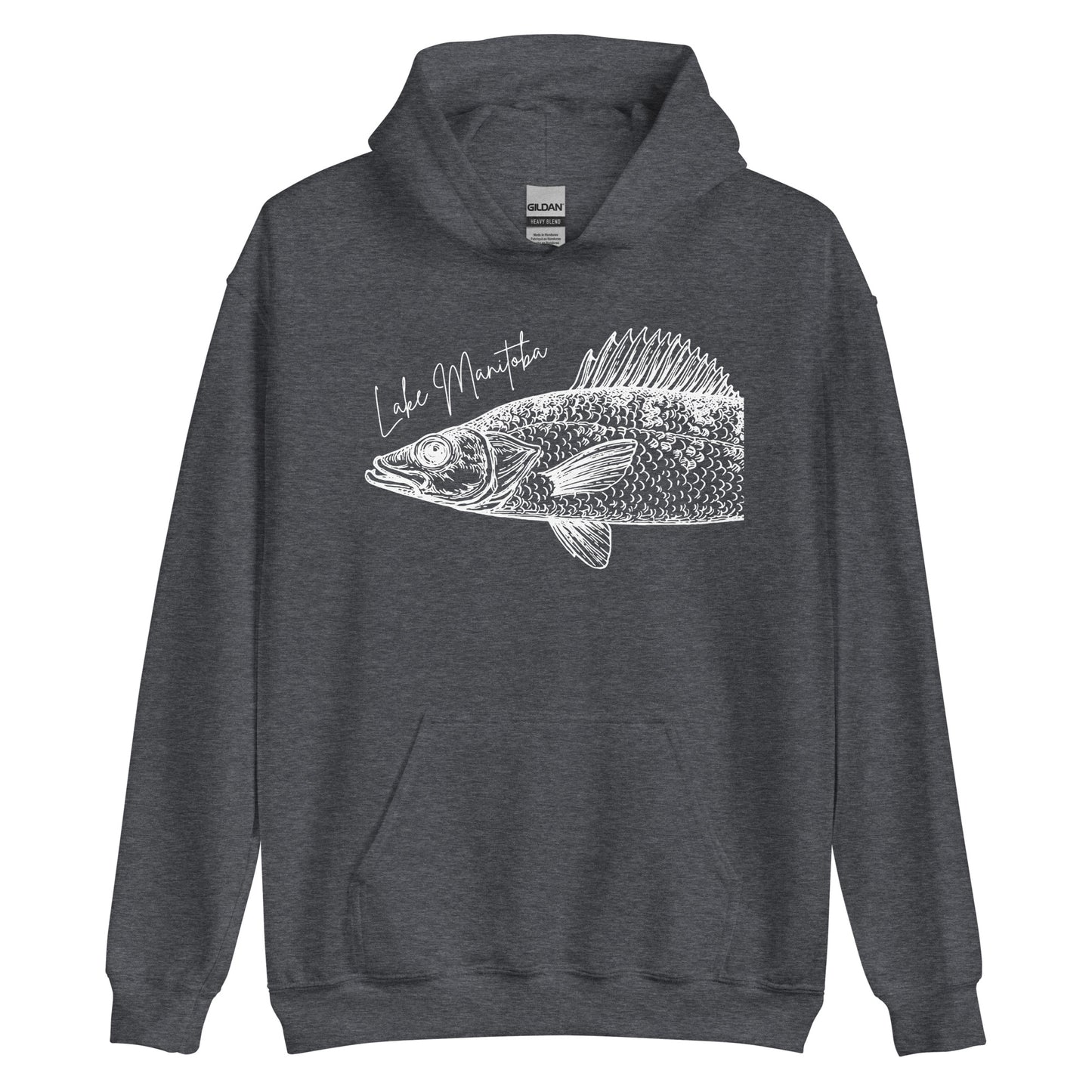 Lake MB walleye catch ya later Unisex Hoodie