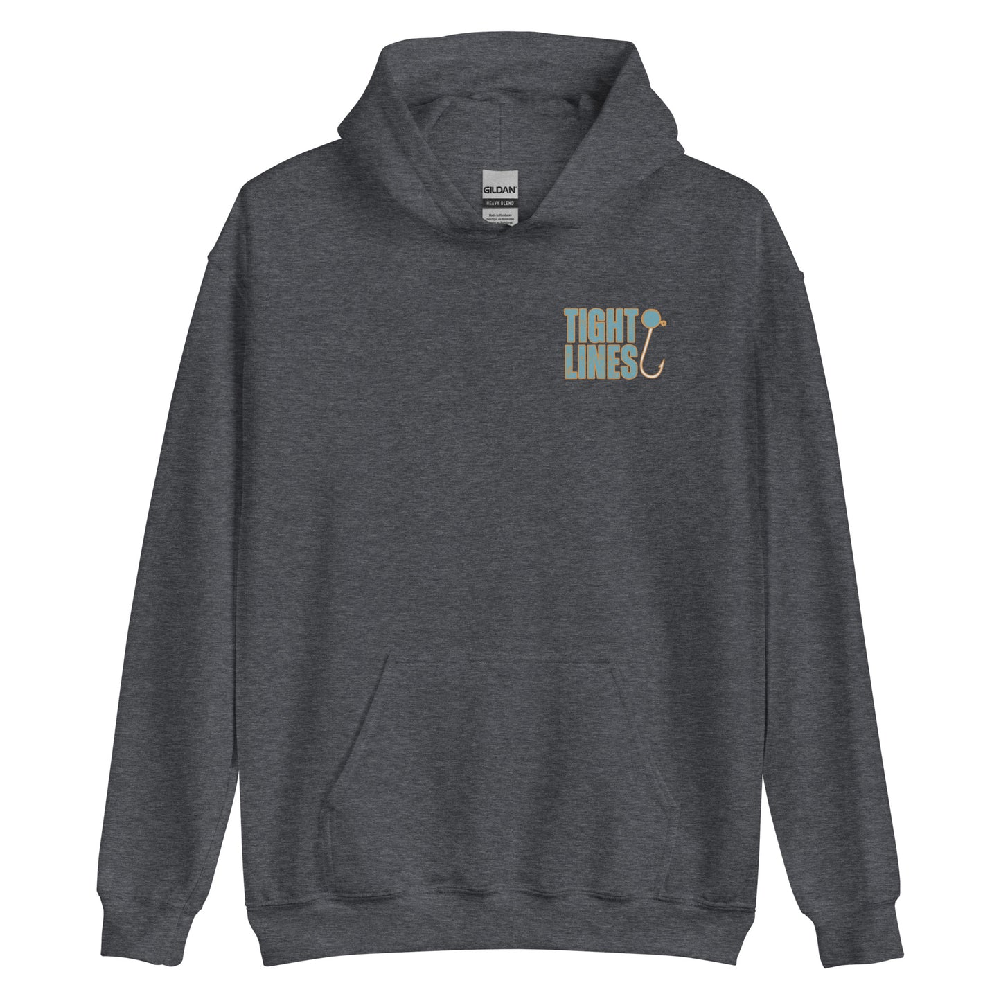 Ice fish Lake MB -tight lines Unisex Hoodie