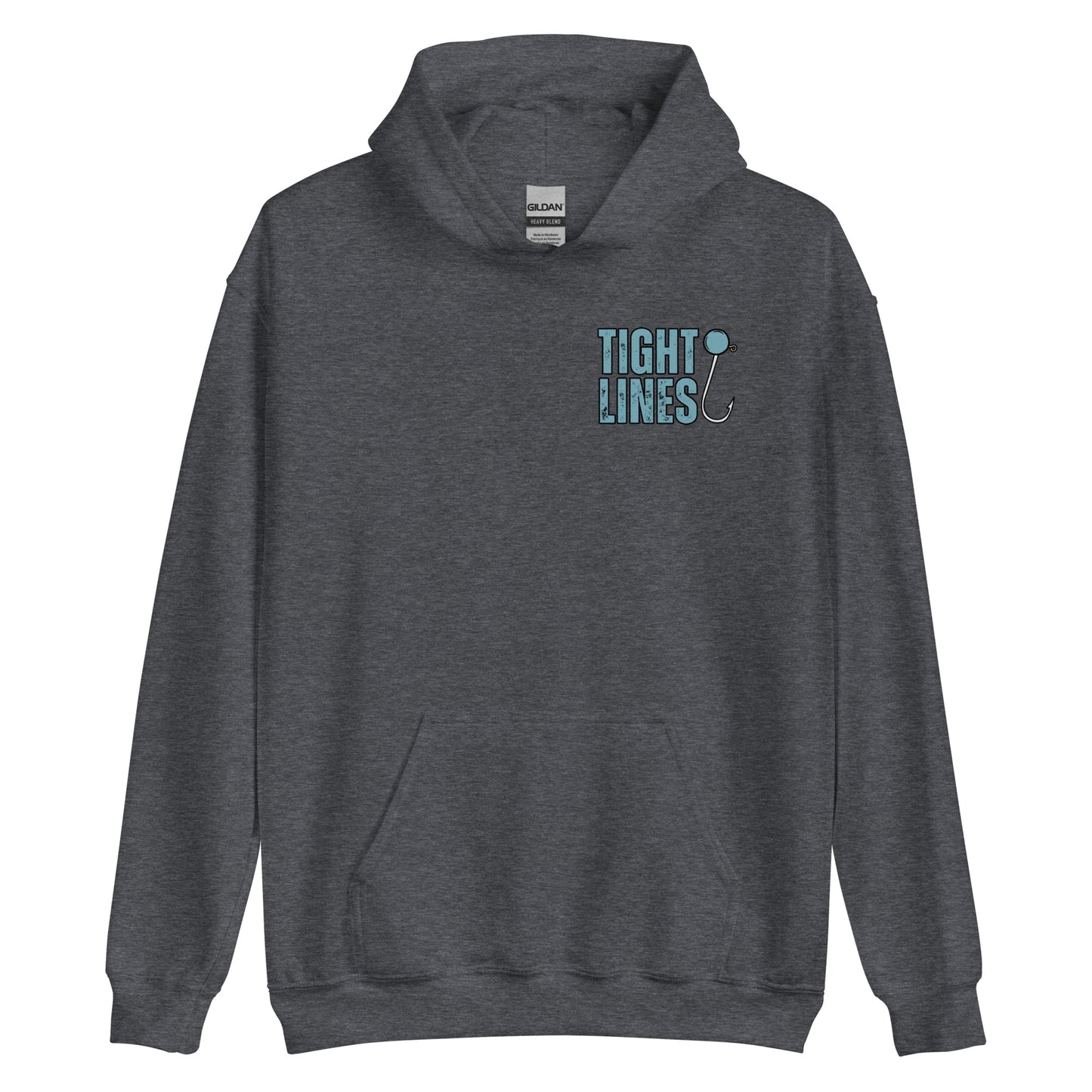 Tight lines ice fish Unisex Hoodie