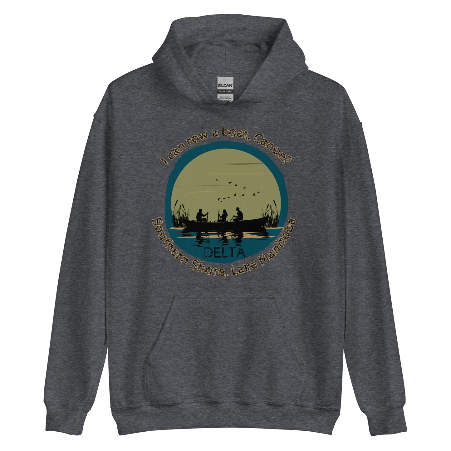 Canoe row a boat Unisex Hoodie