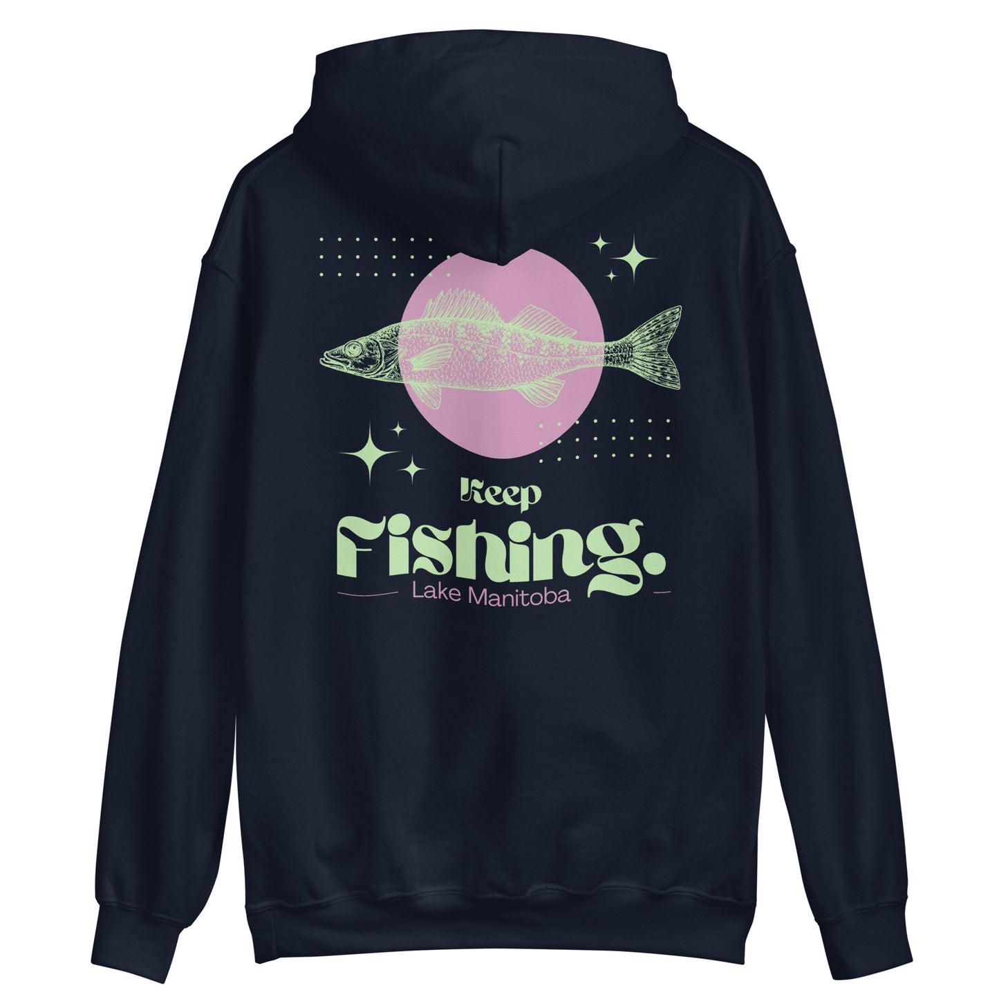 Keep fishing walleye Unisex Hoodie