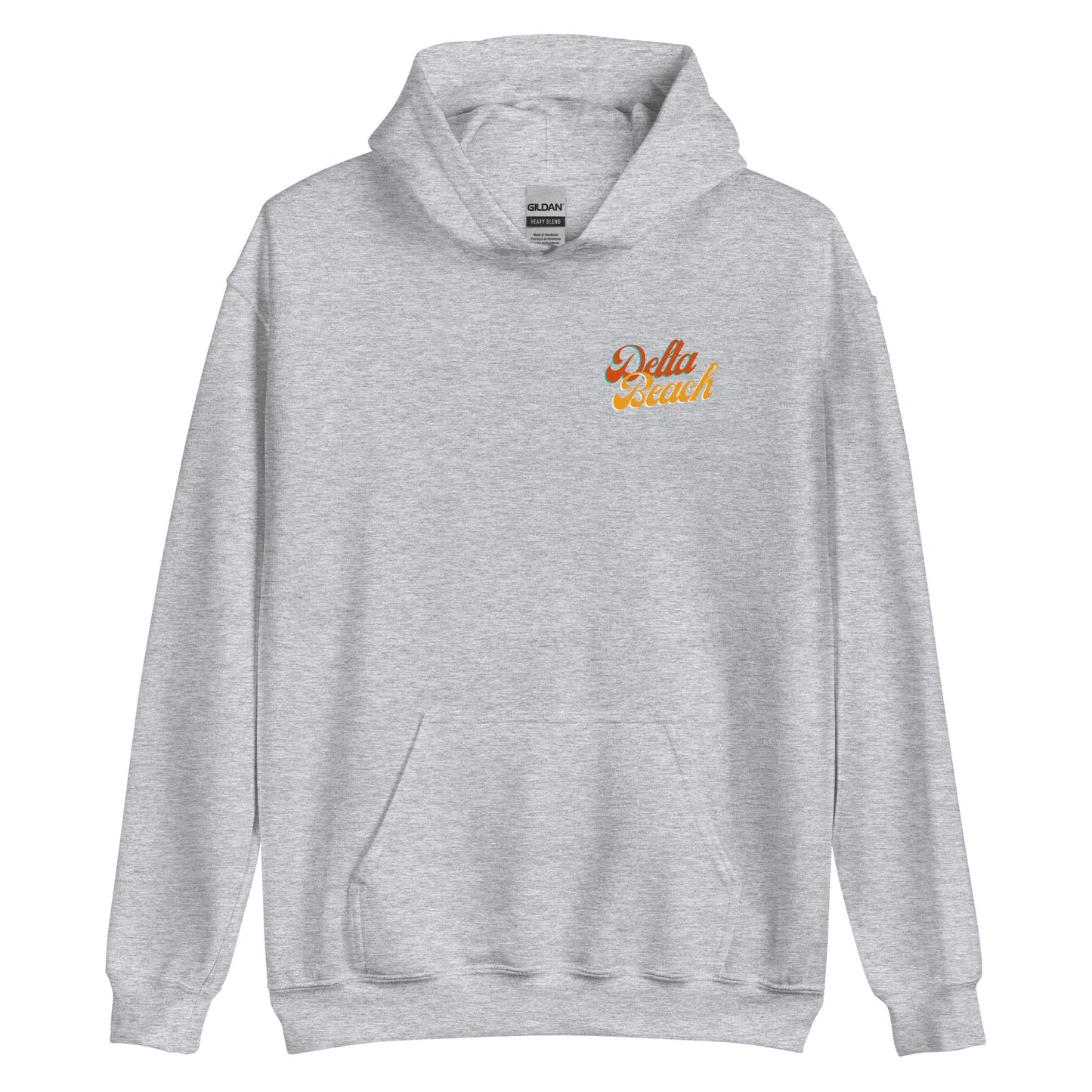 Delta Beach Pelican Unisex Hoodie