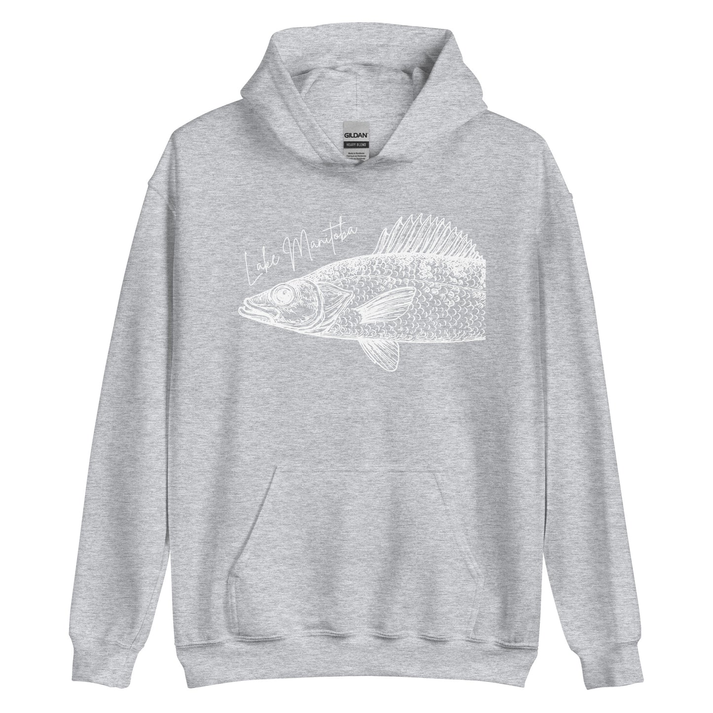 Lake MB walleye catch ya later Unisex Hoodie