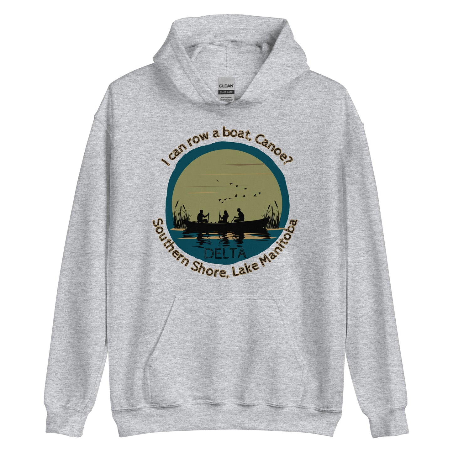 Canoe row a boat Unisex Hoodie