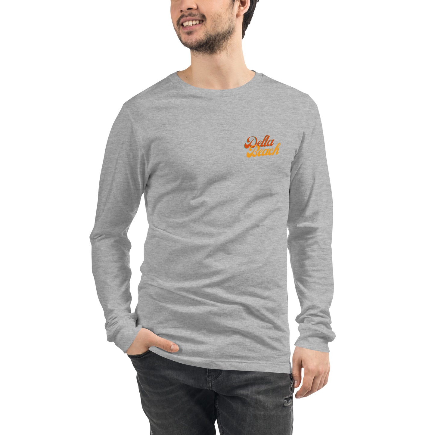 Delta Beach Pelican Unisex Long Sleeve Tee