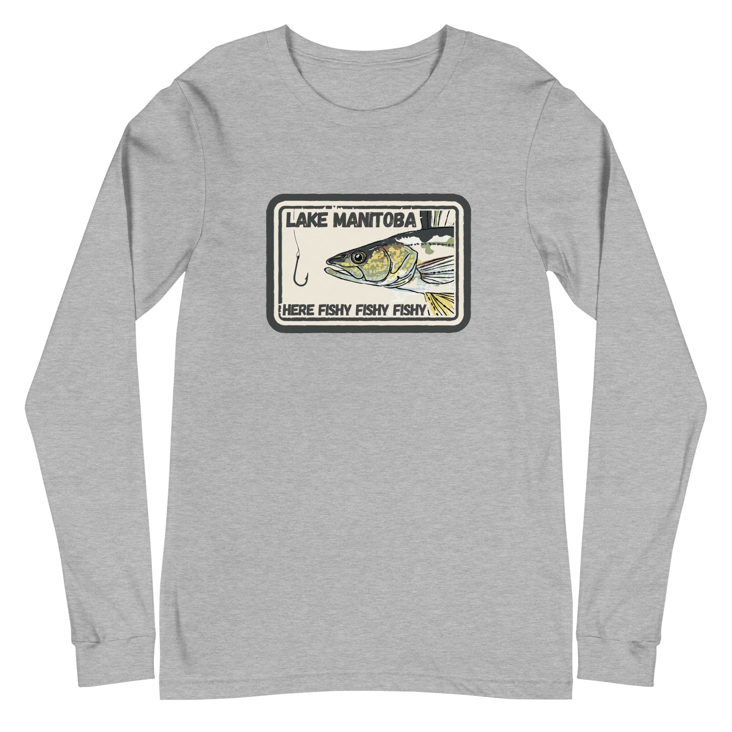 Lake MB Walleye Unisex Long Sleeve Tee