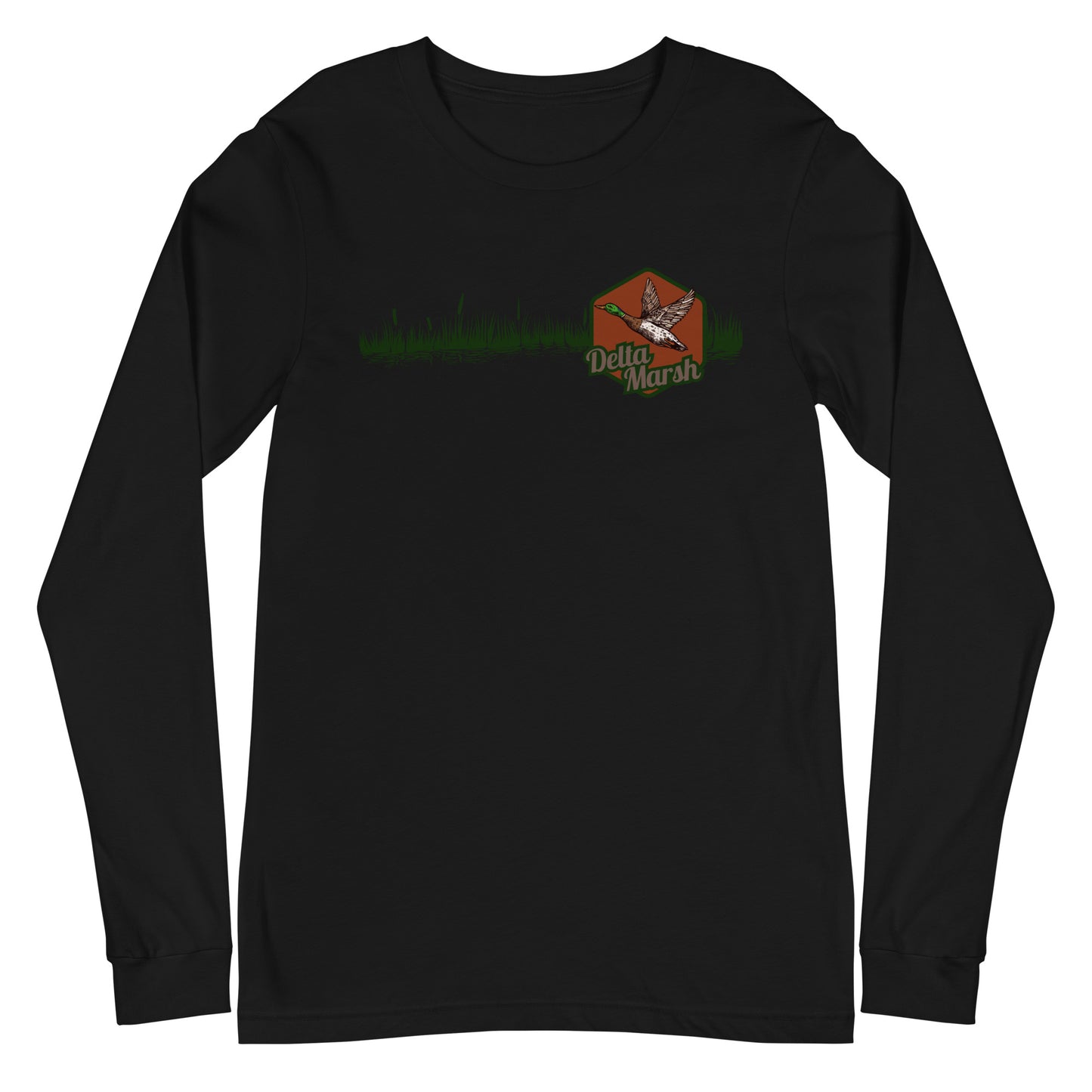 Delta marsh Unisex Long Sleeve Tee