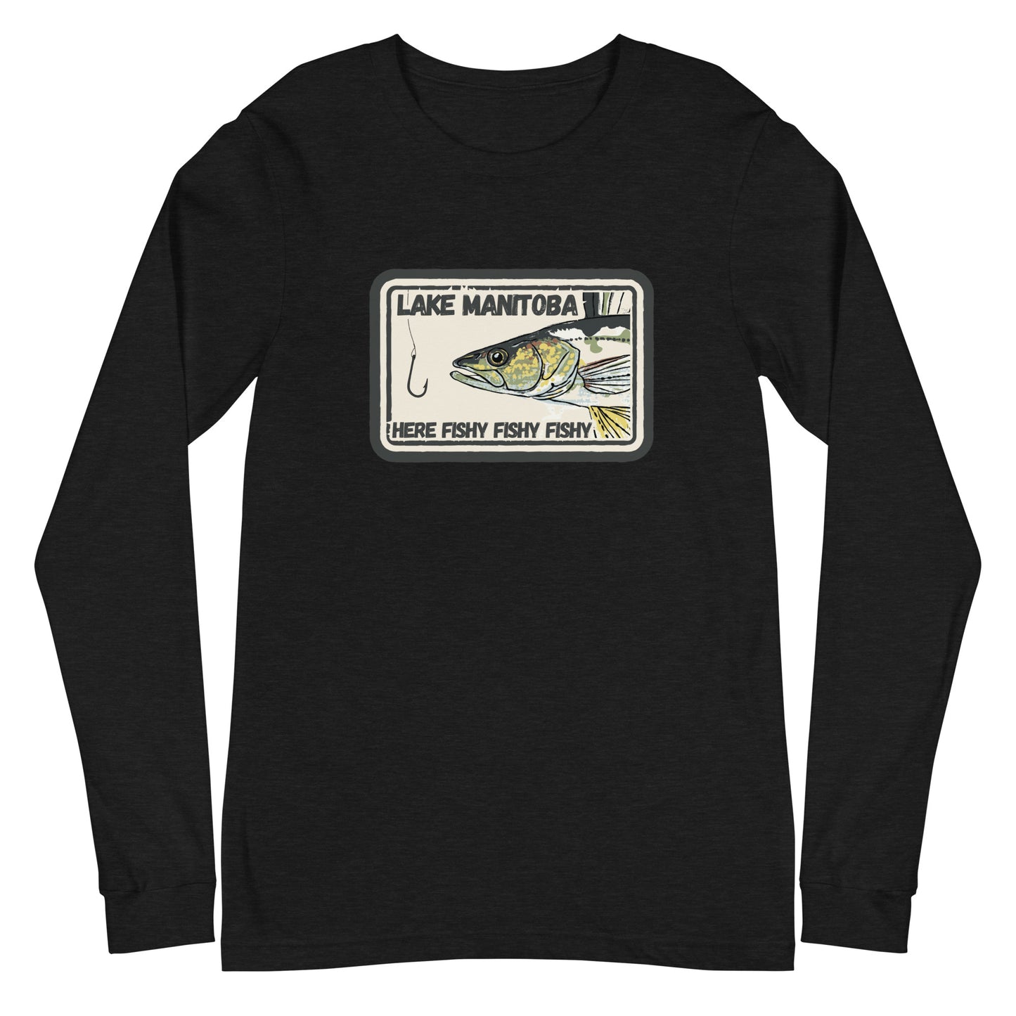 Lake MB Walleye Unisex Long Sleeve Tee