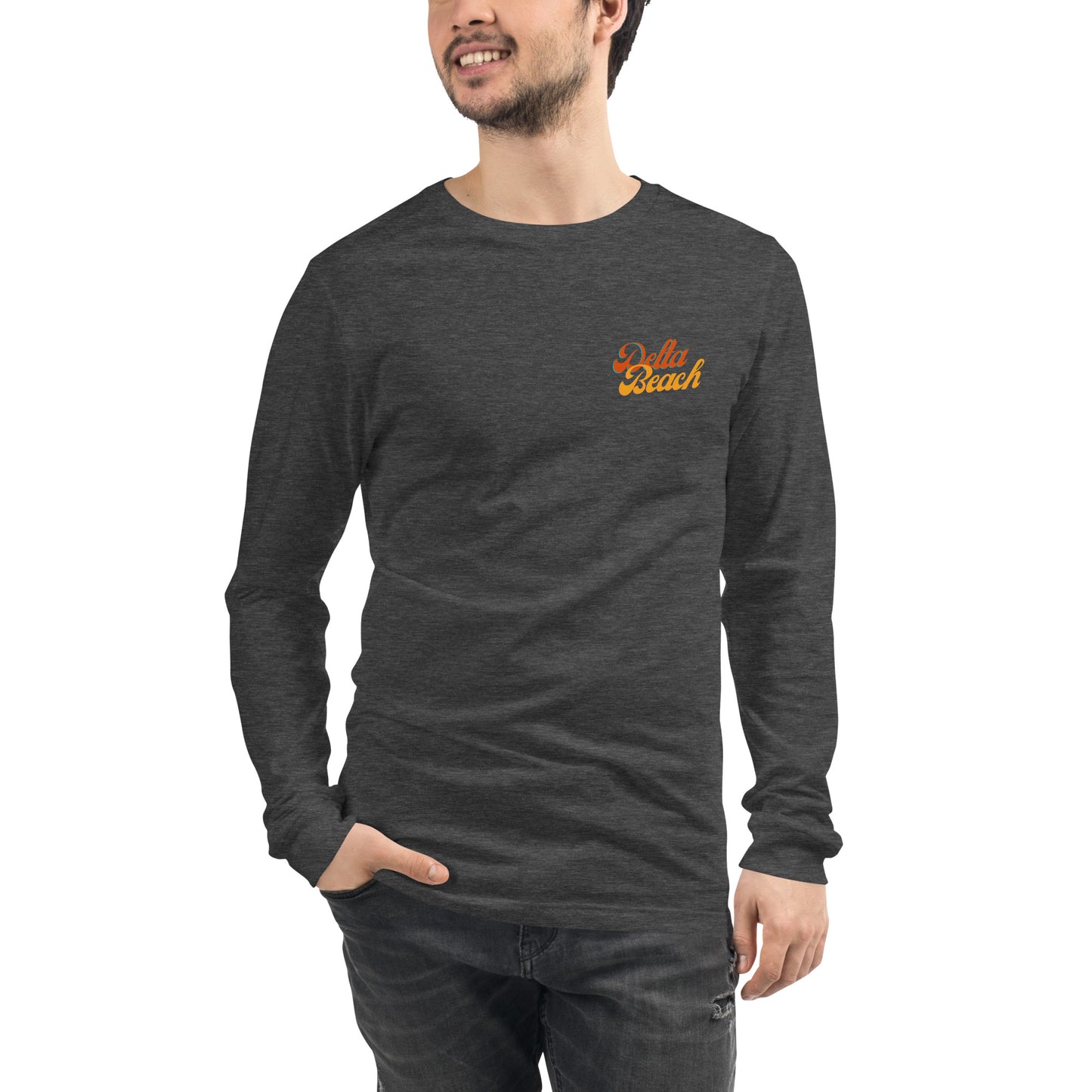 Delta Beach Pelican Unisex Long Sleeve Tee