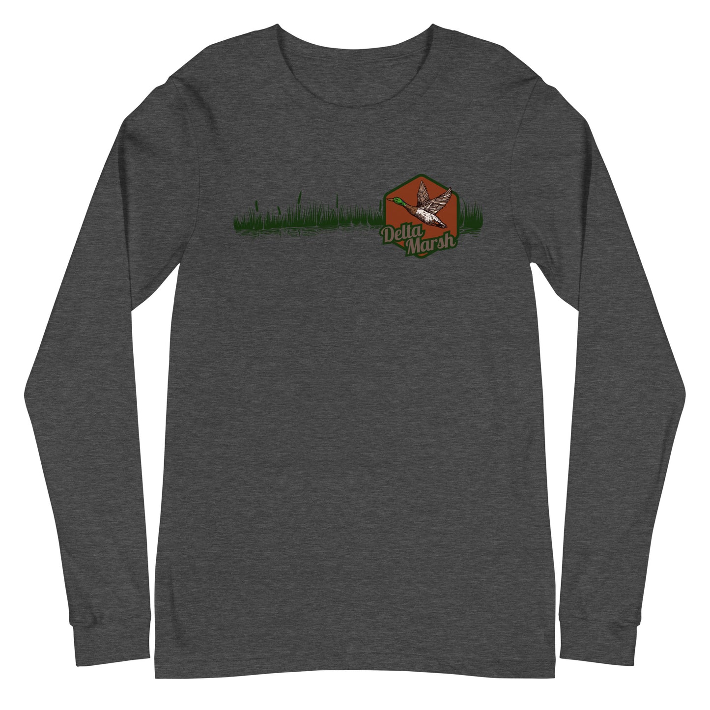 Delta marsh Unisex Long Sleeve Tee