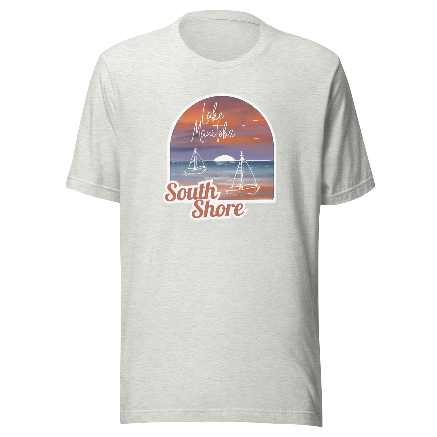 South Shore Lake MB Unisex t-shirt