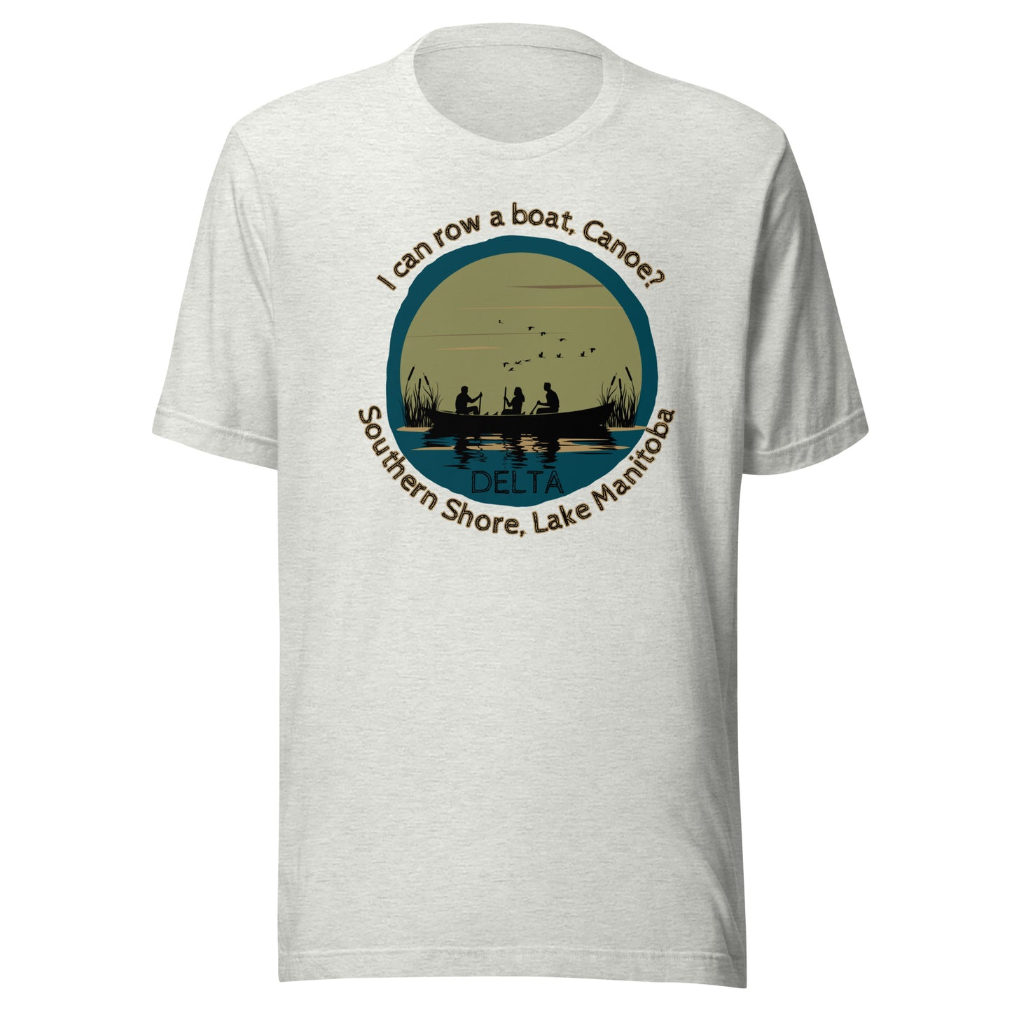 Canoe row a boat Unisex t-shirt