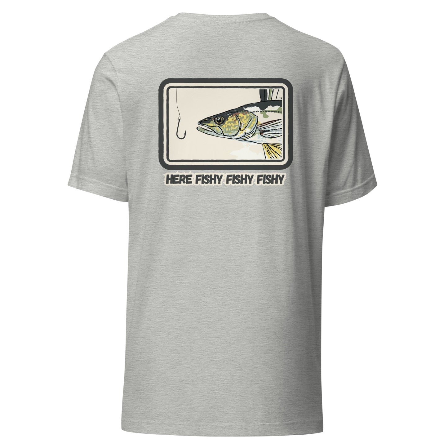 Lake MB walleye Unisex t-shirt