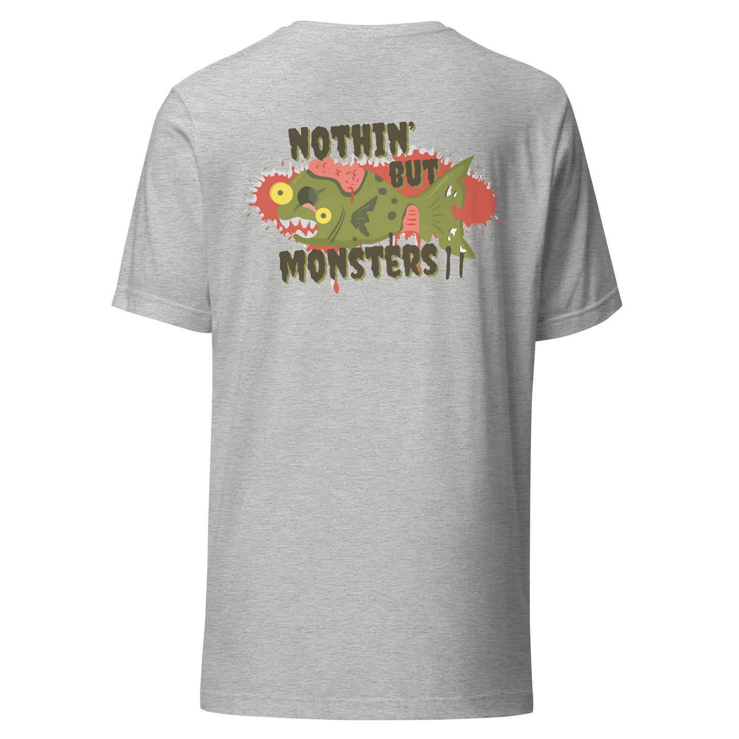 Monster fish Unisex t-shirt