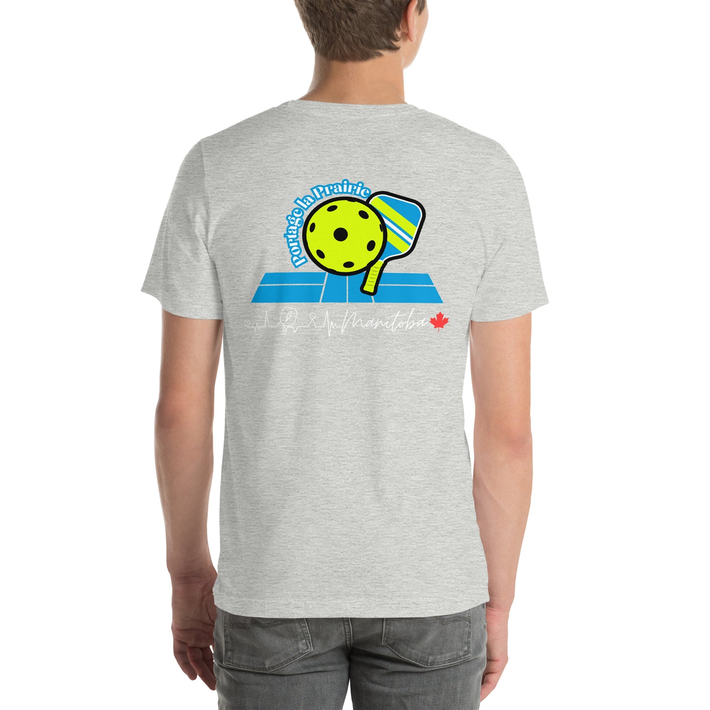 Portage la Prairie Pickle-ball Unisex t-shirt