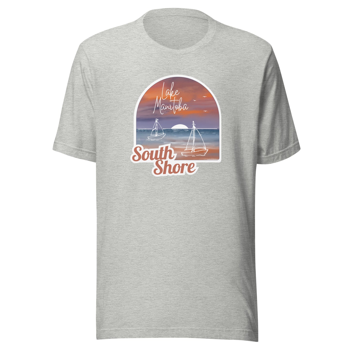 South Shore Lake MB Unisex t-shirt