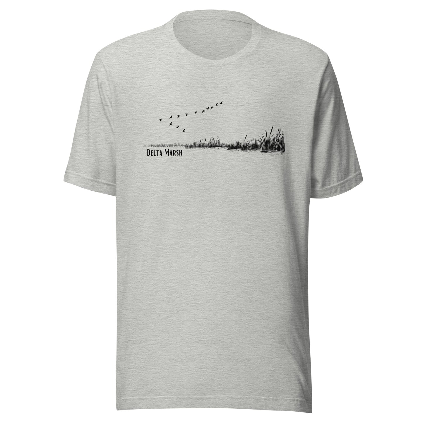 Delta Marsh Minimalist Unisex t-shirt