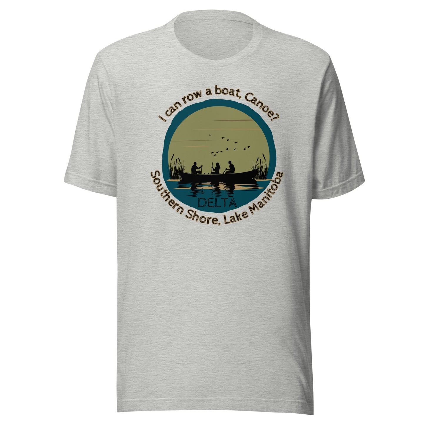 Canoe row a boat Unisex t-shirt