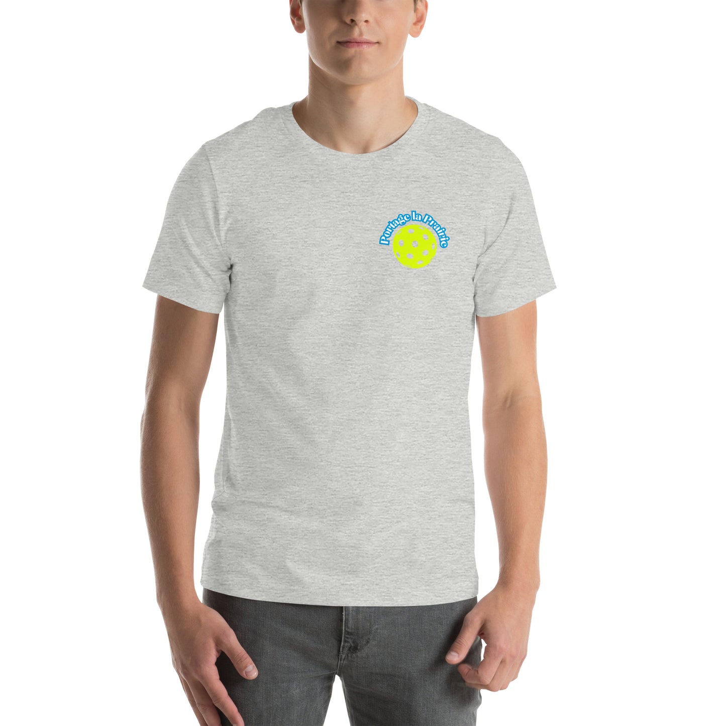 Portage la Prairie Pickle-ball Unisex t-shirt