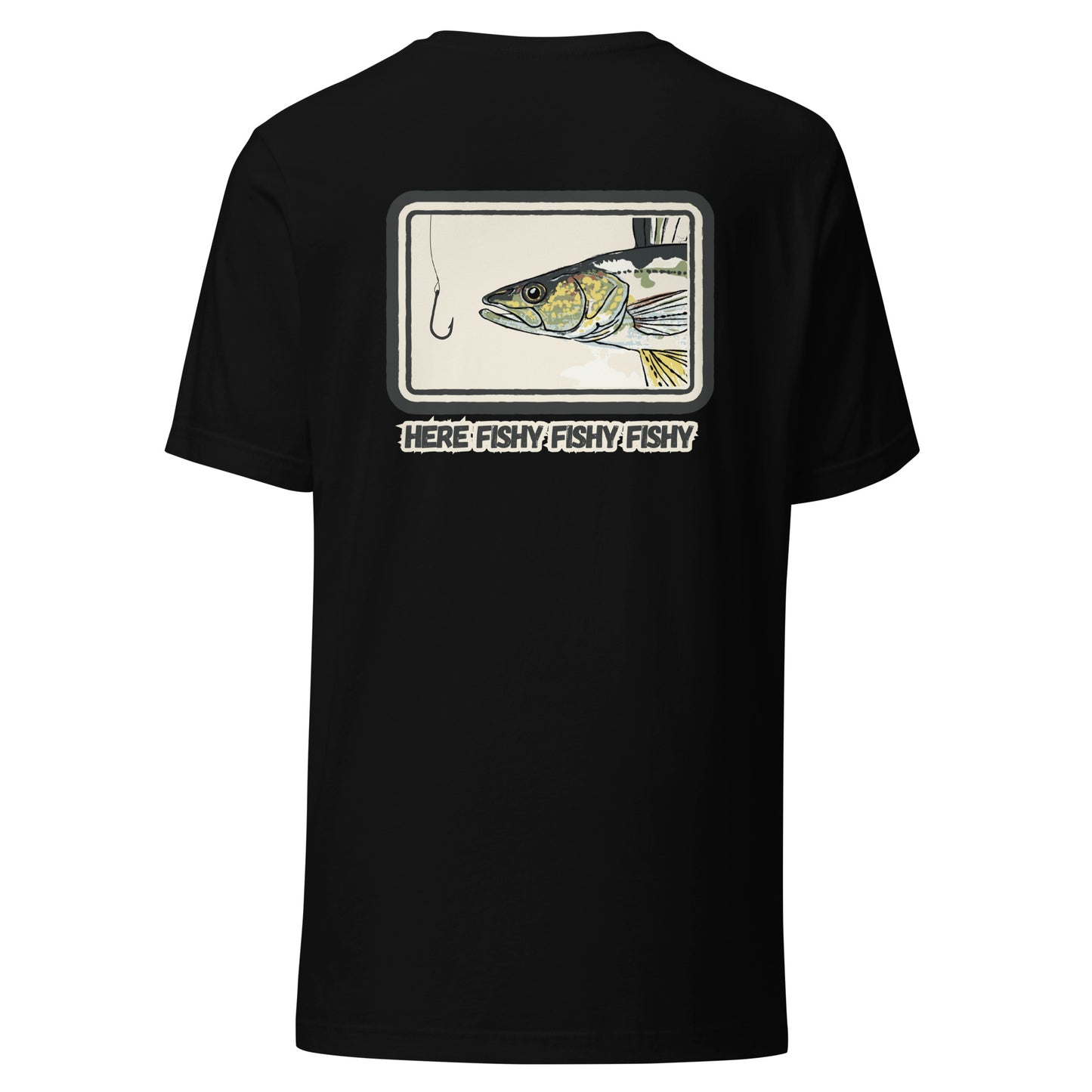 Lake MB walleye Unisex t-shirt