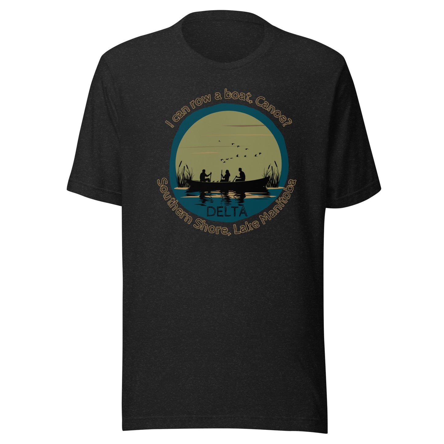 Canoe row a boat Unisex t-shirt