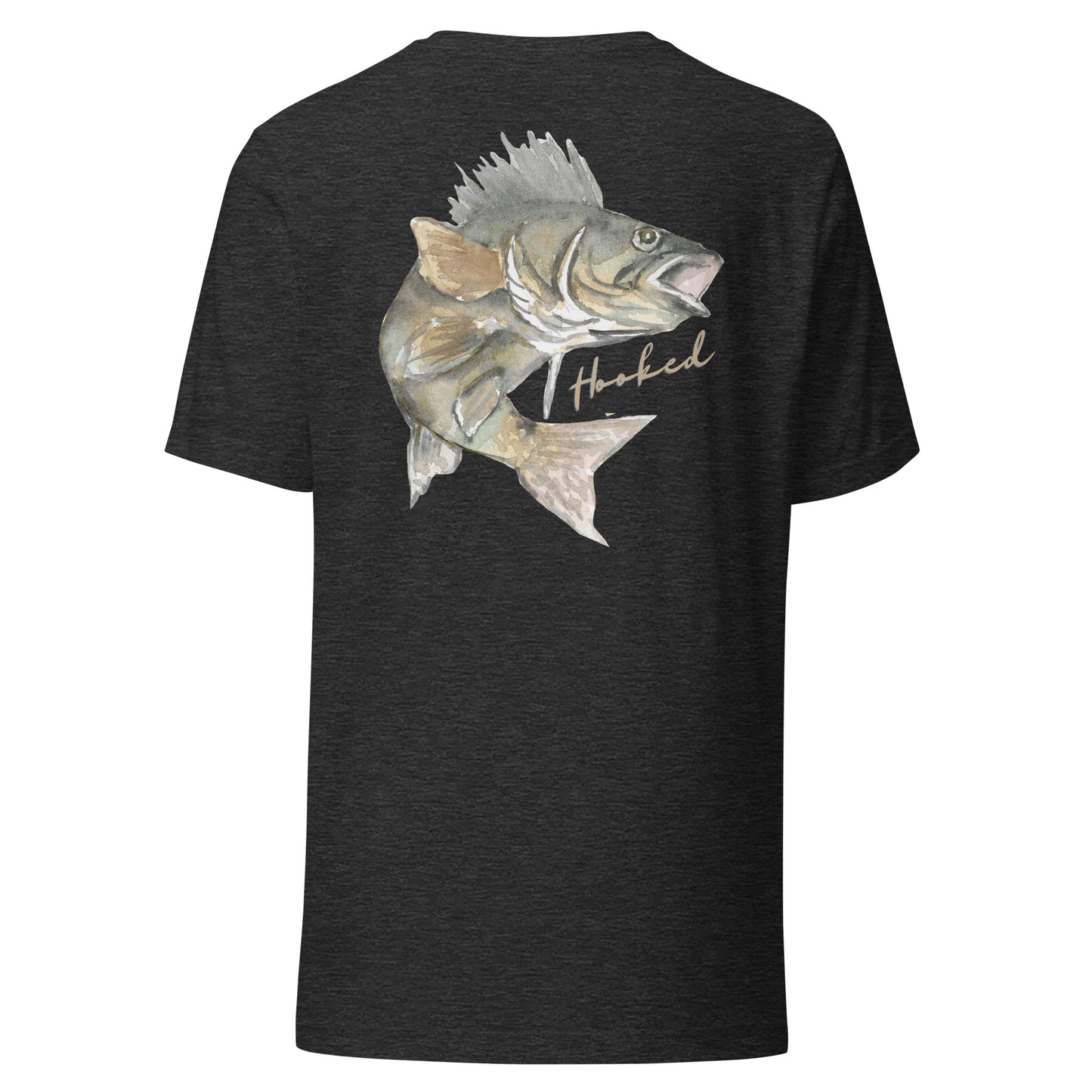 Hooked lake mb walleye Unisex t-shirt