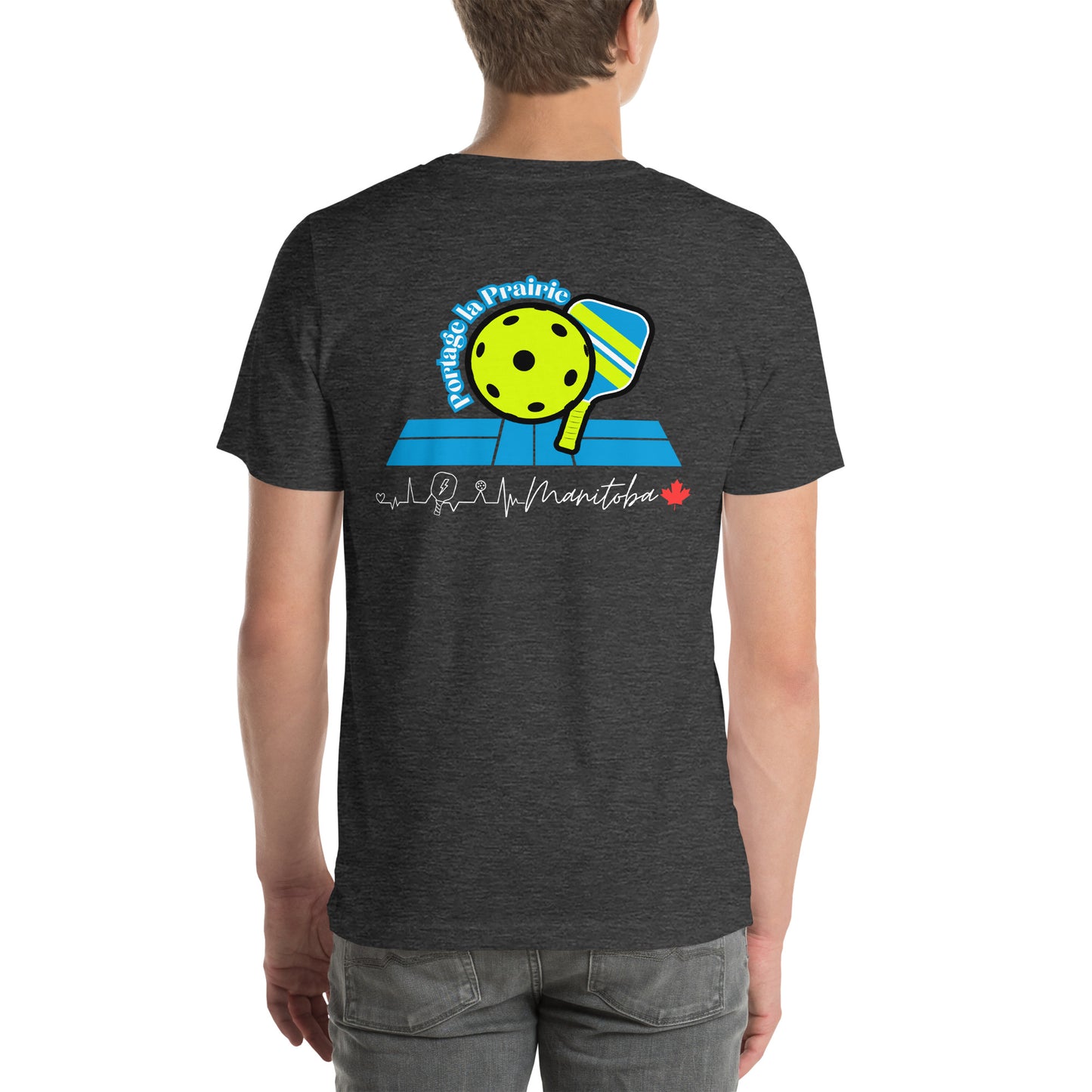 Portage la Prairie Pickle-ball Unisex t-shirt