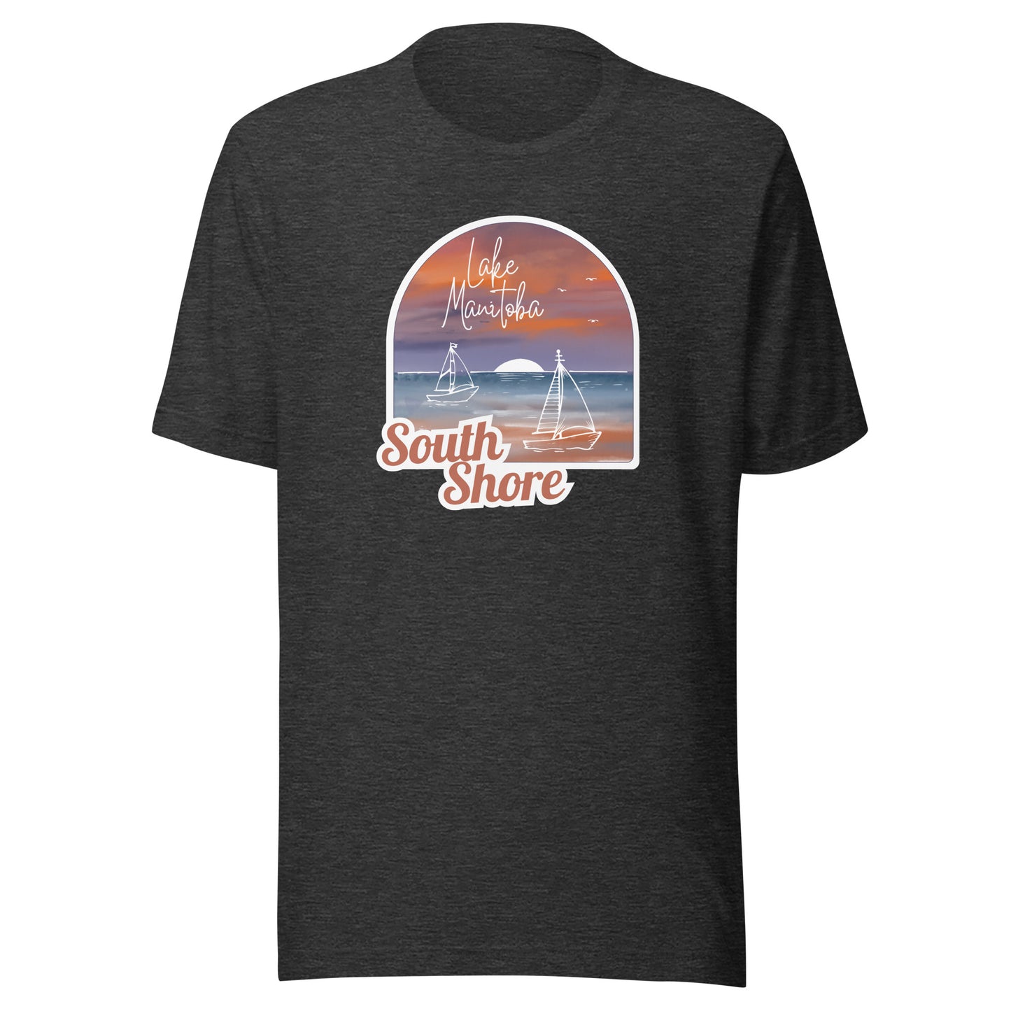 South Shore Lake MB Unisex t-shirt