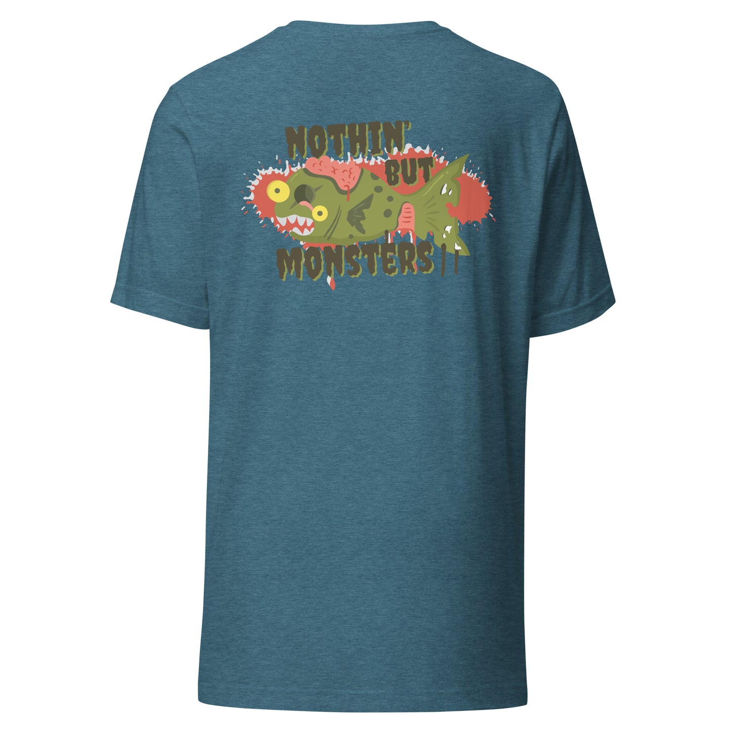 Monster fish Unisex t-shirt