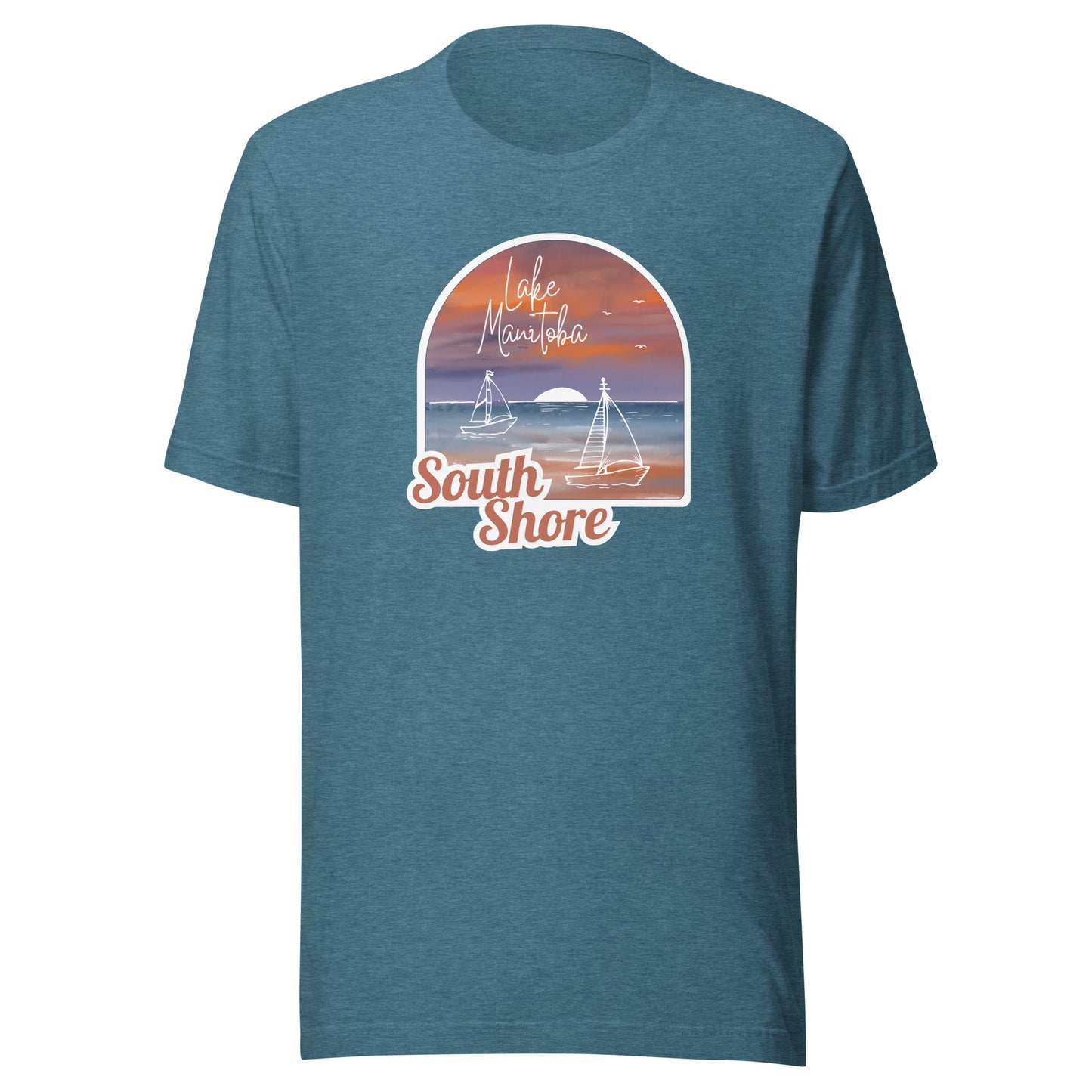 South Shore Lake MB Unisex t-shirt