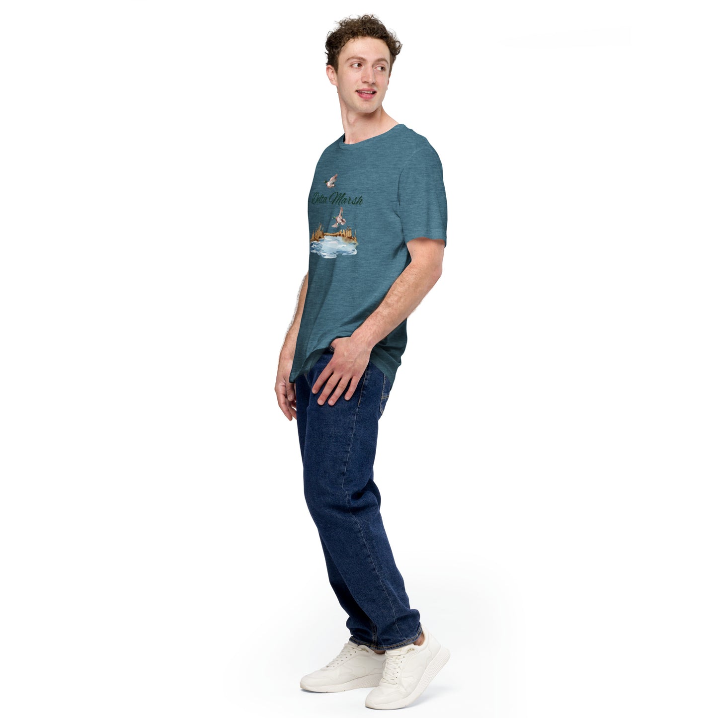 Delta marsh mallard Unisex t-shirt