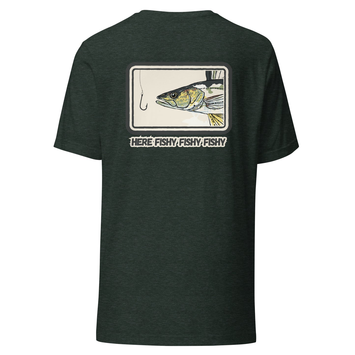 Lake MB walleye Unisex t-shirt