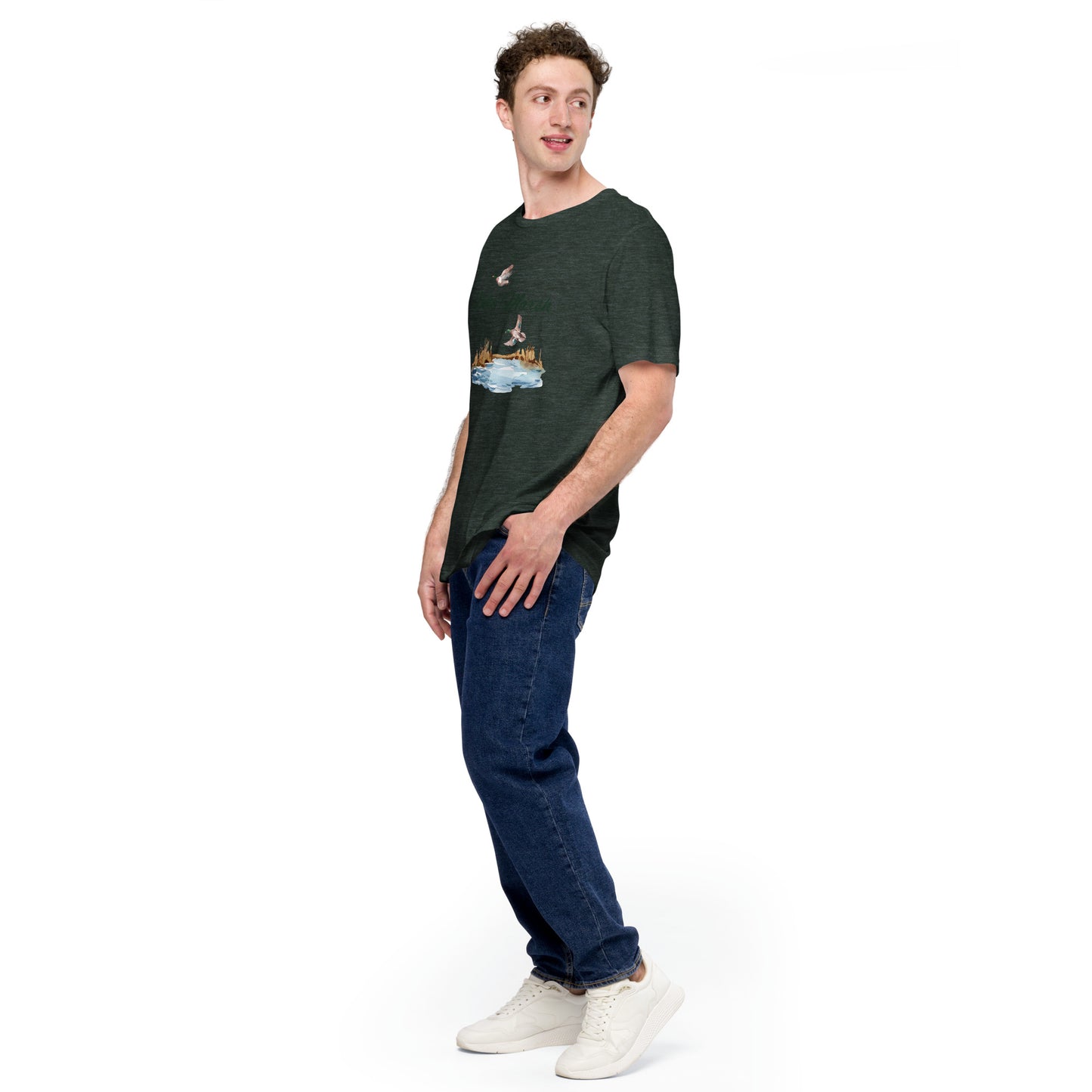 Delta marsh mallard Unisex t-shirt