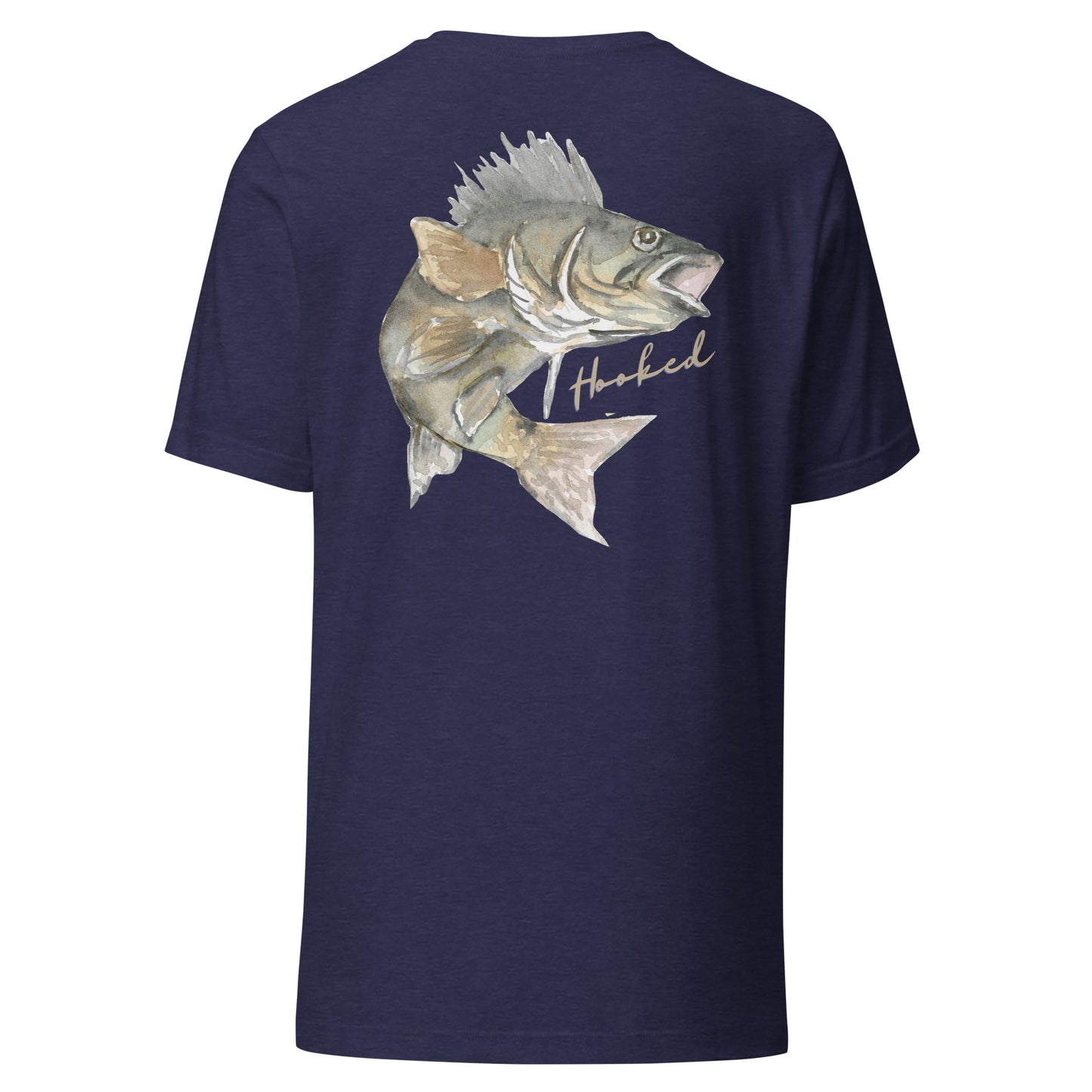 Hooked lake mb walleye Unisex t-shirt