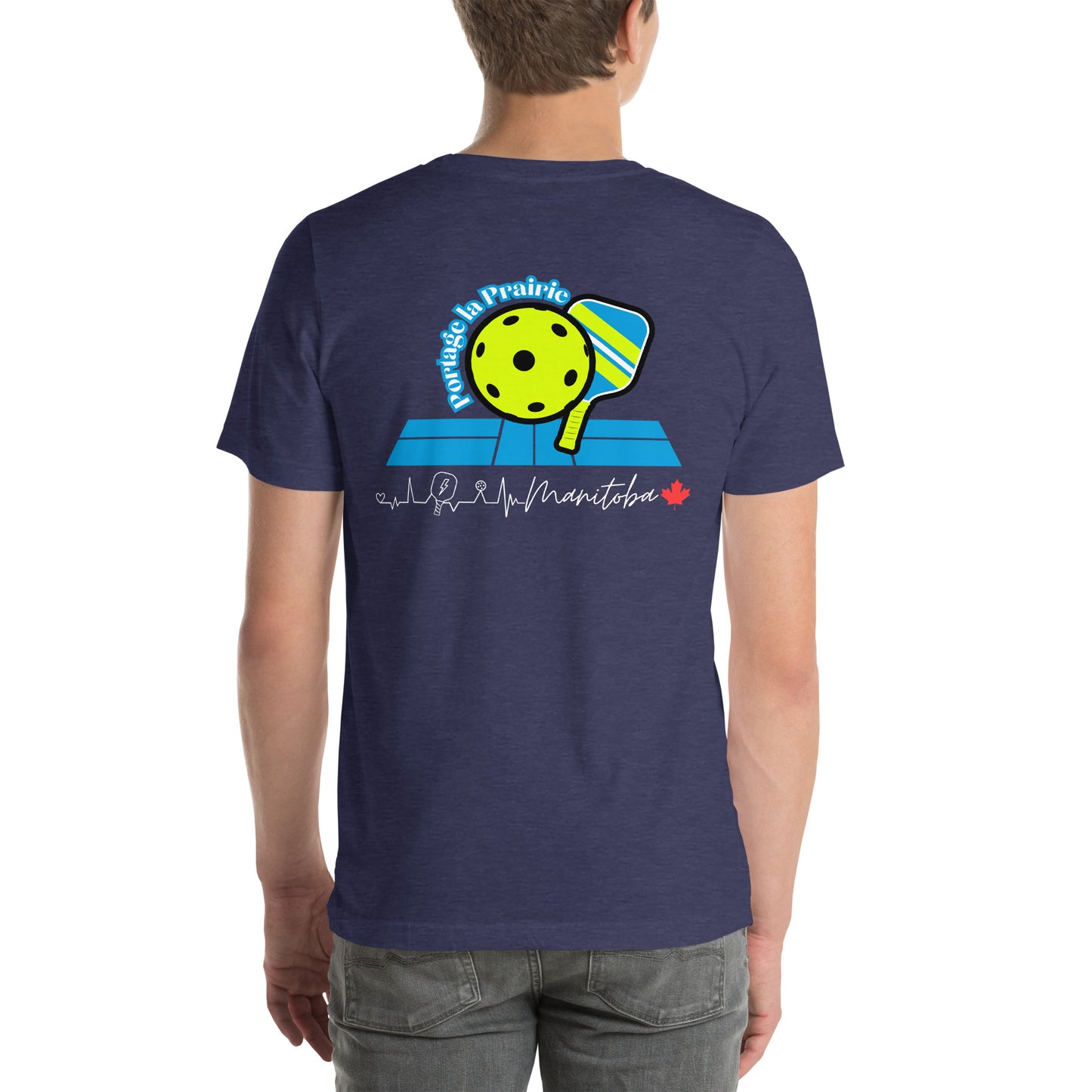 Portage la Prairie Pickle-ball Unisex t-shirt